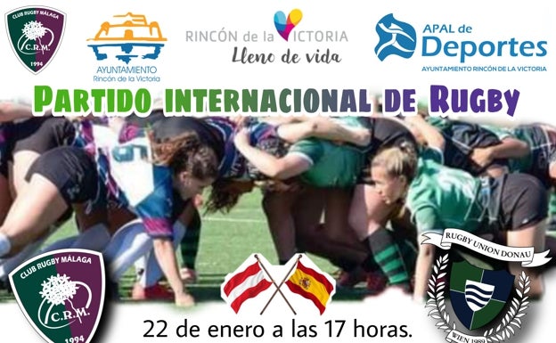 El campo del Manuel Becerra de Rincón de la Victoria acoge su primer partido internacional de rugby femenino