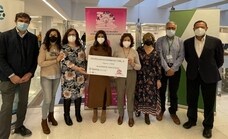 El Ibima recibe una donación de 7.000 euros para el estudio del cáncer de mama metastásico