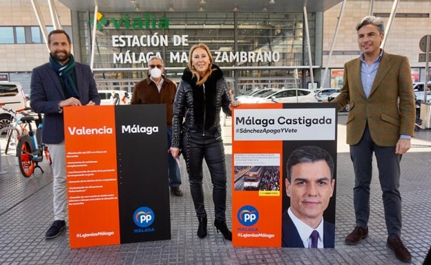 El PP denuncia «el agravio» del Gobierno con el Cercanías de Málaga
