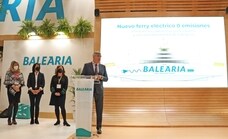 Baleària presenta en Fitur su primer ferry eléctrico