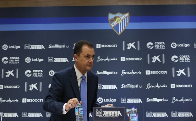 El Málaga recibe el primer ingreso por el acuerdo entre el fondo CVC y LaLiga