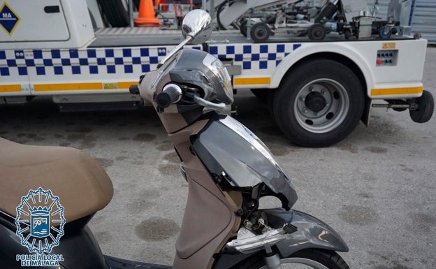 Choca con otra motorista cuando conducía ebrio y se da a la fuga con lesiones graves en Málaga