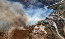 Extinguido el incendio forestal declarado en Salares