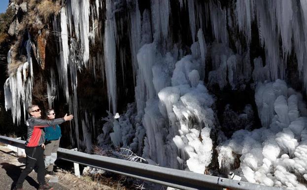 Doce comunidades autónomas, en aviso por nieve y frío, con temperaturas de hasta -8ºC