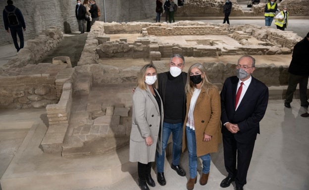 Los restos arqueológicos del metro ya lucen en la parada de la Avenida de Andalucía, tras una inversión de 6 millones