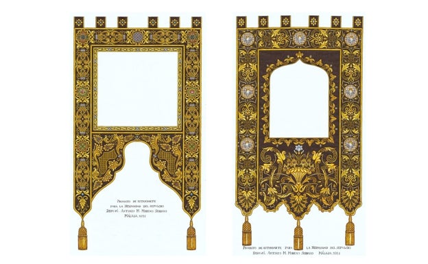 El Sepulcro aprueba la realización de dos estandartes bordados