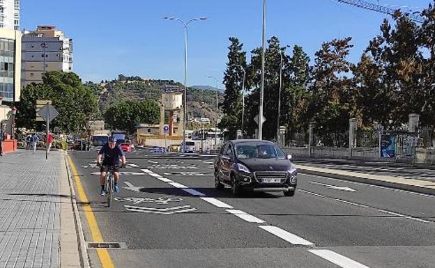 Los carriles bici de Málaga, a la cola del pelotón nacional