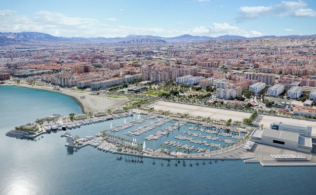 Así será el futuro puerto deportivo de San Andrés, en Málaga