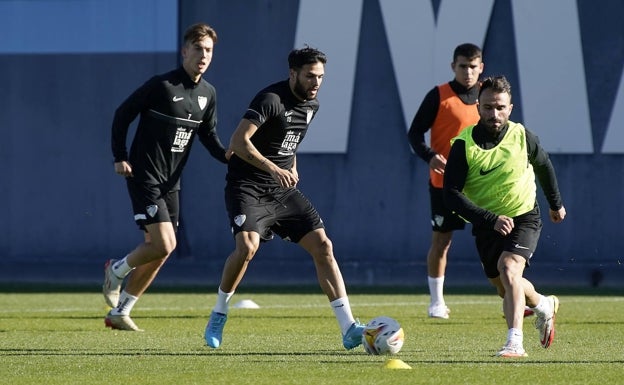 Brandon, Vadillo y Juande, al margen en la vuelta al trabajo del Málaga