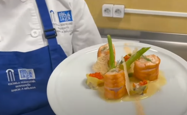 La receta con la que una estudiante malagueña opta a los premios Promesas de la alta cocina Le Cordon Bleu