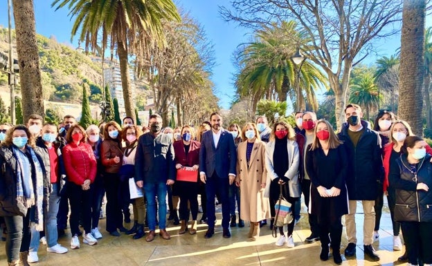 Dani Pérez reclama la paga covid de 320 euros para 4.500 trabajadores de empresas del Ayuntamiento de Málaga