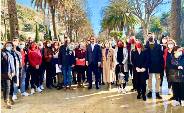 Dani Pérez reclama la paga covid de 320 euros para 4.500 empleados de empresas municipales de Málaga