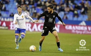 Trabajo incompleto del Málaga en Zaragoza (1-1)