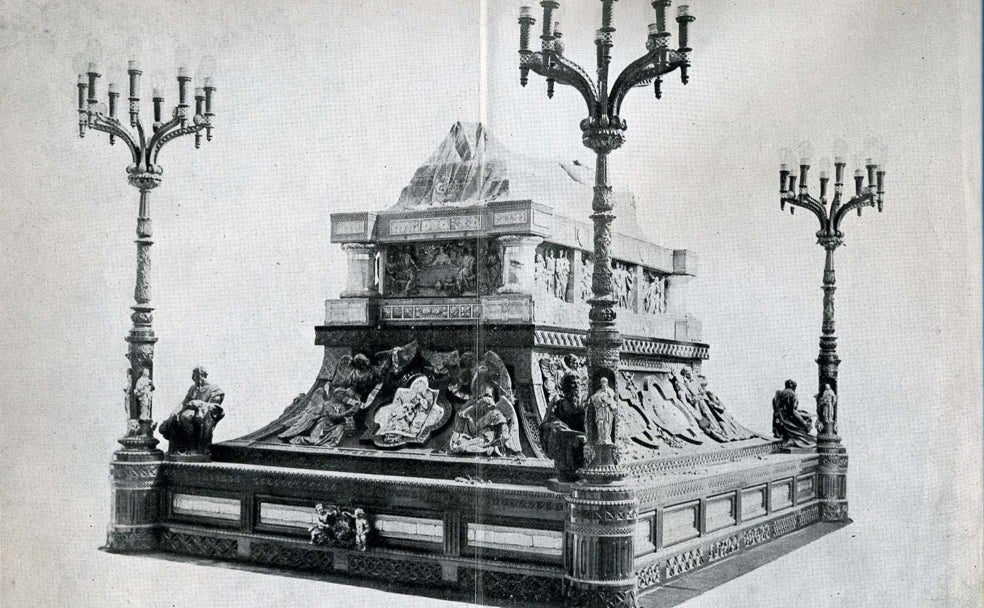 Joaquín Masó Roura, el hermano mayor que encargó el trono del Sepulcro