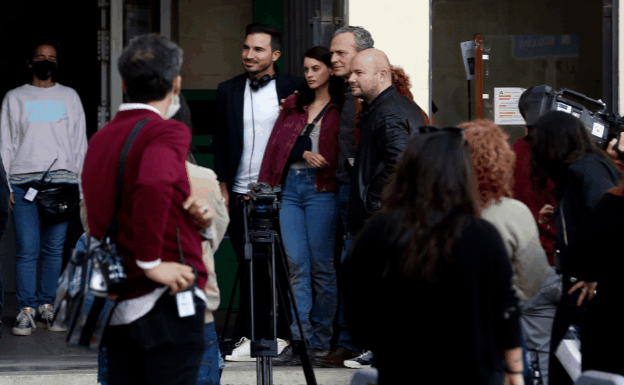 José Coronado, la gran sorpresa del rodaje en Málaga de la serie de Netflix 'La chica de nieve'
