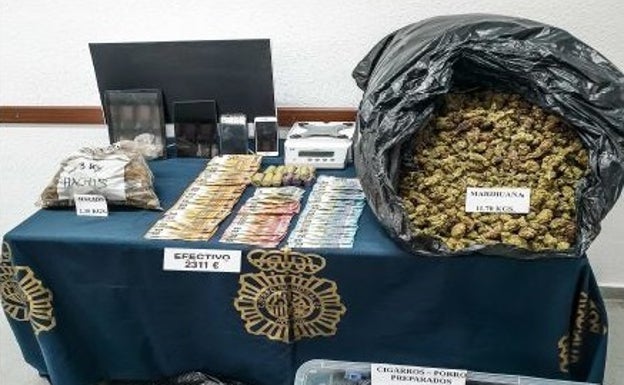 El 'coffee shop' que funcionaba como punto de venta de droga en San Pedro de Alcántara