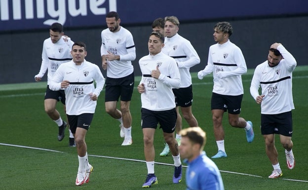 El Málaga no recupera a lesionados cara al duelo ante el Almería