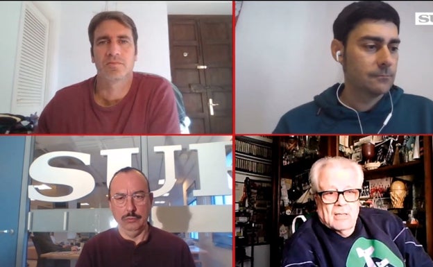 La tertulia de la redacción de SUR analiza la crisis del Unicaja y el fichaje de Ibon Navarro como nuevo técnico