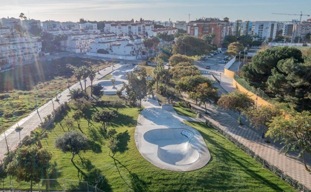 Estepona inaugura este sábado las nuevas instalaciones deportivas con pistas de skate y BMX