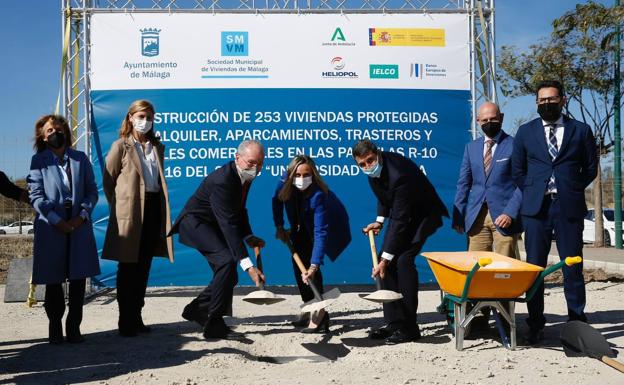 Arrancan las obras de un nuevo barrio para 1.600 viviendas al oeste del campus de Teatinos en Málaga