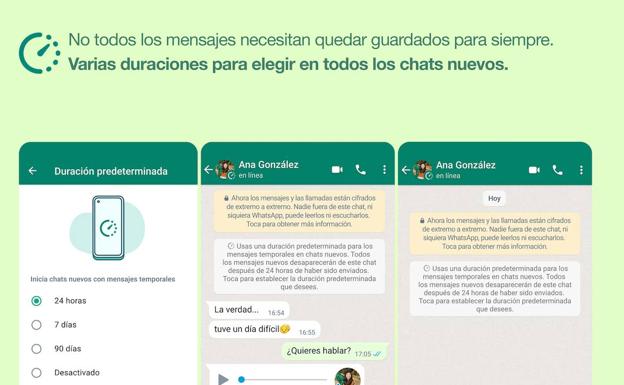 Novedades en WhatsApp: nuevo límite de tiempo para eliminar mensajes enviados