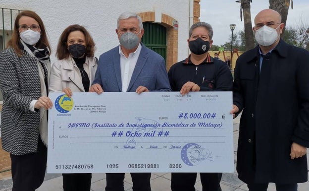 El Ibima recibe 8.000 euros para un proyecto sobre secuenciación del cáncer infantil en el Materno