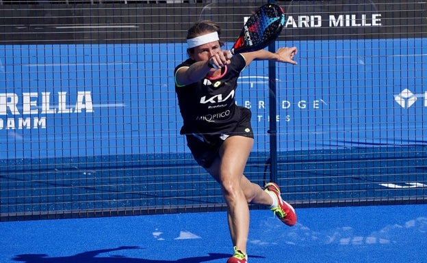 Carolina Navarro, Álex Ruiz y Bea González, en cuartos del Open de Miami