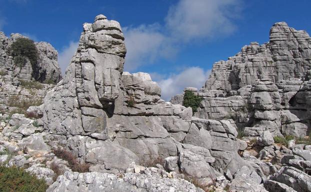 El torcal de la Serranía de Ronda