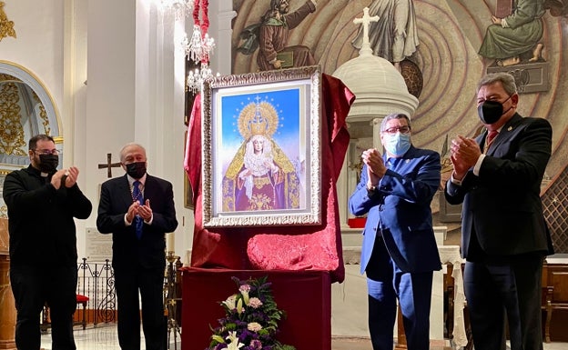 La Virgen de la Caridad protagoniza el cartel de la Semana Santa de Vélez-Málaga