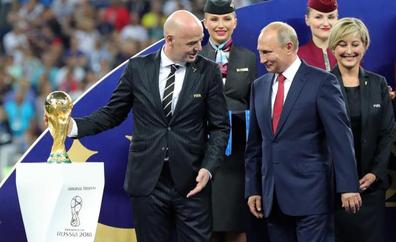 La FIFA aparta a Rusia del Mundial de Catar