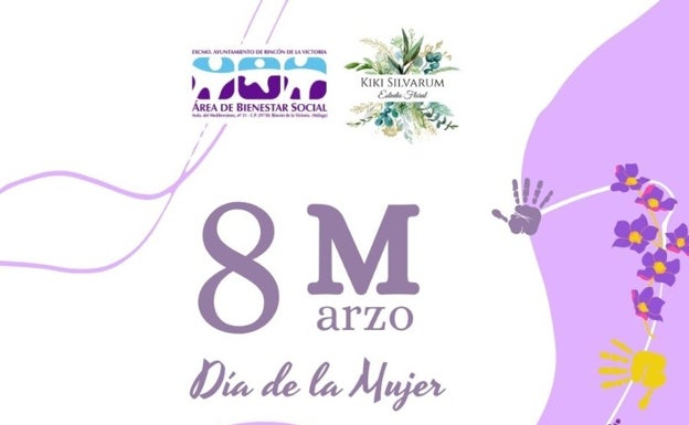 Rincón de la Victoria lucirá un mural de flores para conmemorar el Día Internacional de la Mujer