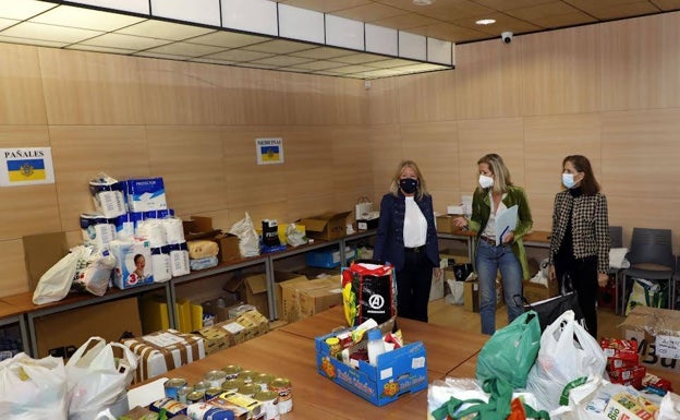 Once mil kilos de alimentos y medicinas para Ucrania desde Marbella