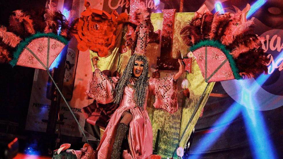 Gala de drag queen en el Carnaval de Málaga 2022