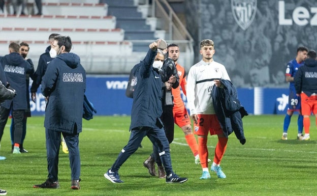 Natxo González rompe al fin el maleficio y logra su primer triunfo al frente del Málaga