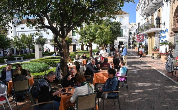 Buena ocupación hotelera en Marbella durante semana blanca sin llegar a cifras prepandémicas