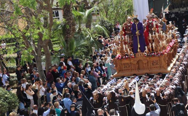 Itinerarios de las procesiones del Domingo de Ramos 2022 en Málaga