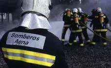 Así actúa el dispositivo de emergencias del aeropuerto de Málaga en caso de accidente aéreo