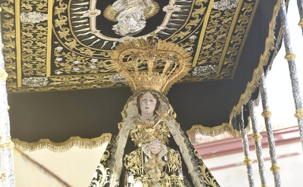 La Cofradía de los Dolores del Puente proyecta una procesión extraordinaria de la Virgen