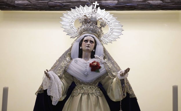 La Virgen de la Amargura volverá al culto en la ermita de Zamarrilla este viernes