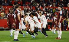 Munir premia la madurez del Sevilla ante el West Ham