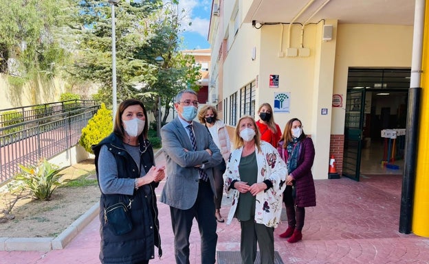 El Ayuntamiento de Rincón de la Victoria acomete obras de mejoras en el colegio Gregorio Marañón