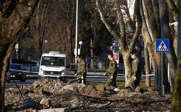 Un dron procedente de Ucrania se estrella en la ciudad croata de Zagreb