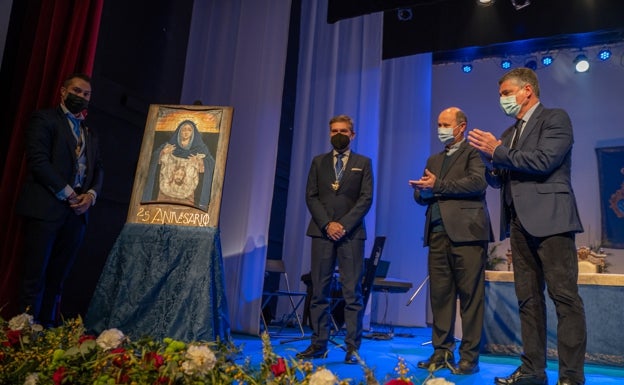 El grupo parroquial del Cautivo de Nerja celebra su primer cuarto de siglo y prepara su procesión del Miércoles Santo