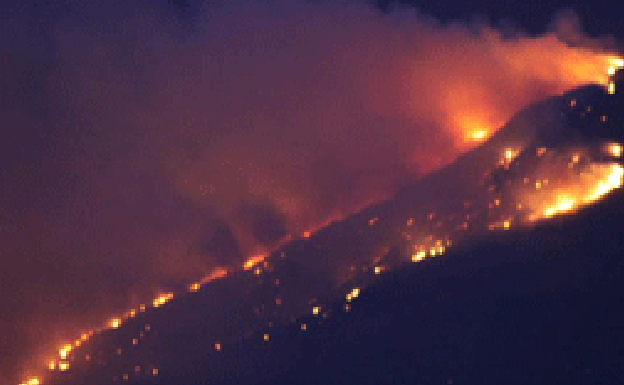 Absuelven a una mujer por un incendio forestal que quemó más de 500 hectáreas en Casares al no quedar probada su autoría