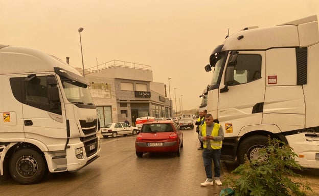 El paro de los camioneros impacta «gravemente» en empresas malagueñas de todos los sectores