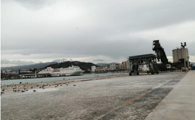 Los camioneros del Puerto de Málaga se suman al paro de los transportistas
