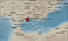 Registrado un terremoto de 2,5 de magnitud en Málaga este sábado