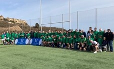 El rugby malagueño, unido en el recuerdo a Manuel Becerra