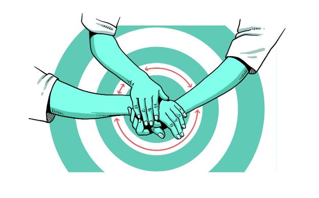 COMO SALMONES CONTRACORRIENTE