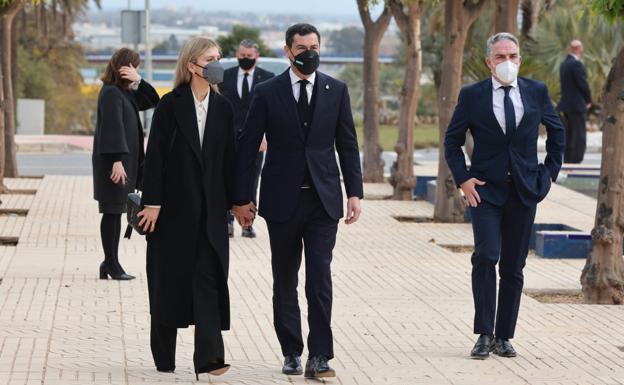 Juanma Moreno: «Perdemos a una gran persona, a un gran deportista, a un gran consejero y a un gran amigo»